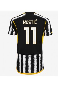 Fotbalové Dres Juventus Filip Kostic #11 Dámské Domácí Oblečení 2023-24 Krátký Rukáv